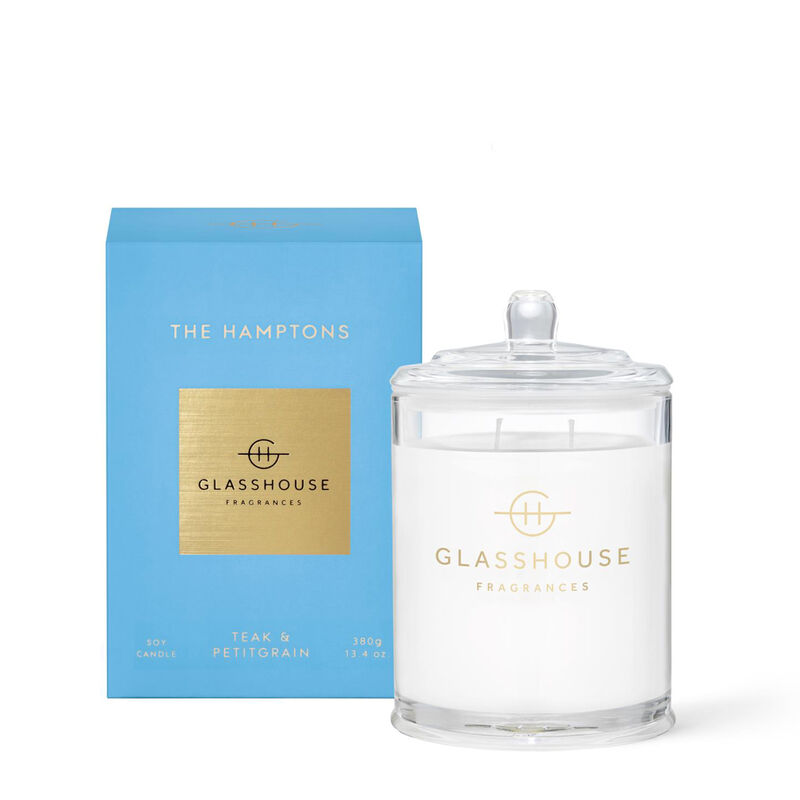 Glasshouse Fragrances The Hamptons Soy Candle 380g image number 0